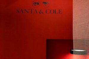 SANTA&COLE BOOTH, Milano Salone 2019, Euroluce 2019