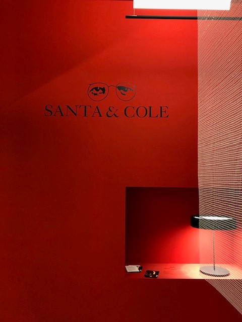 SANTA&COLE BOOTH, Milano Salone 2019, Euroluce 2019