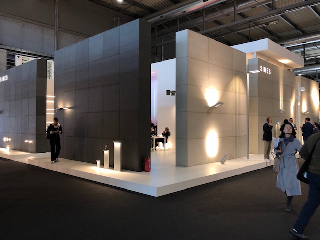 MILANO SALONE 2019 EUROLUCE、アウトドア照明メーカーSIMESの展示ブース
