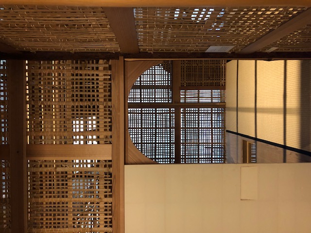 神戸竹中大工道具館内の数寄屋建築の原寸大モデル