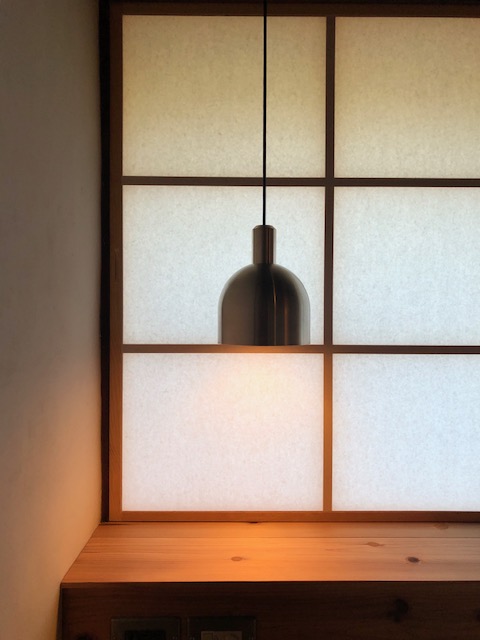 ひとともり奈良本店の照明、NEW LIGHT POTTERY
