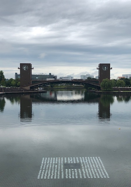 富岩運河環水公園、天門橋