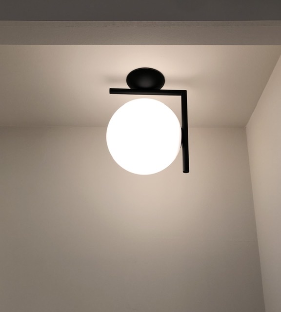 FLOS IC C/W1 BLACK by Michael Anastassiades