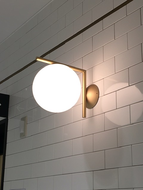 FLOS IC C/W1 GOLD by Michael Anastassiades