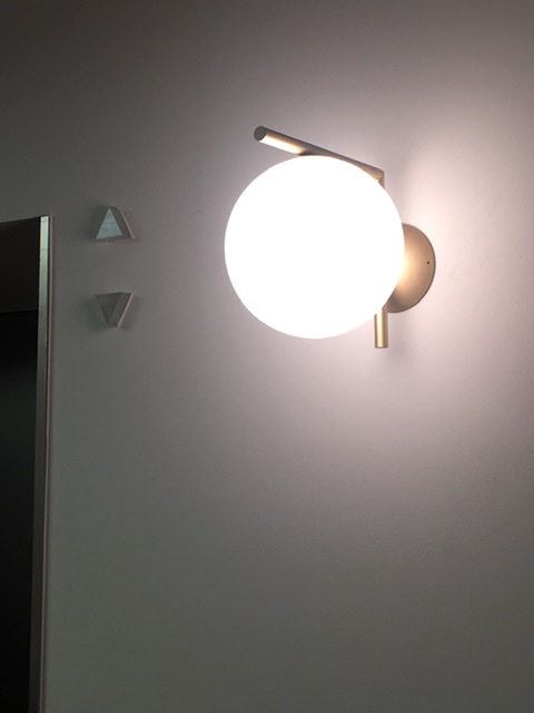 FLOS IC C/W1 GOLD by Michael Anastassiades、COCON烏丸、京都