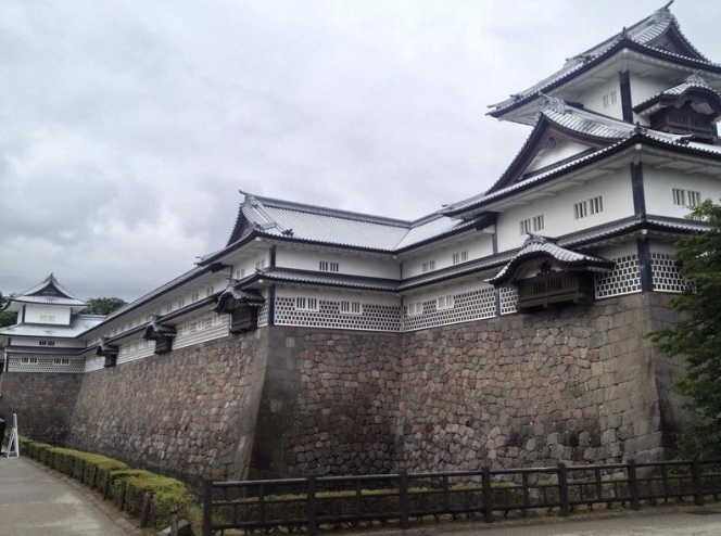 金沢城、石川県、加賀百万石、海鼠壁、アート、美しい城