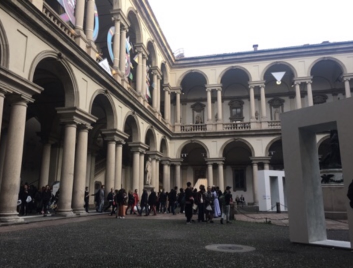 ブレラ美術館 White in the City イタリア ミラノ MILANO SALONE 2017 FUORI SALONE