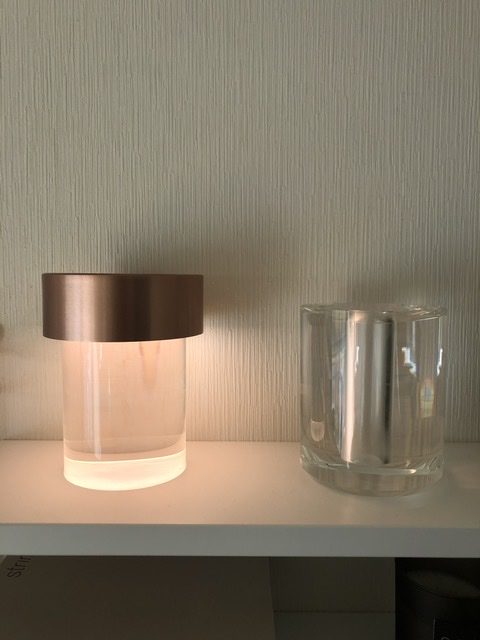 FLOS Last Order Michael Anastassiades crystalglass cordlesslamp