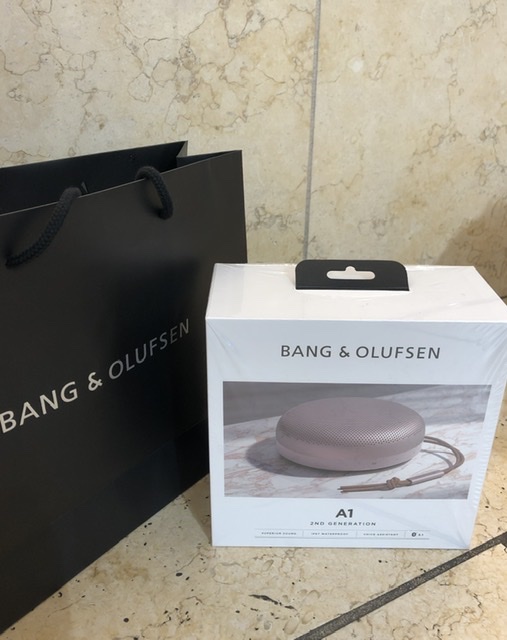 BANG&OLUFSEN Beosound A1 2nd Gen Pink Cecilie_Manz Denmark Danish_Design Bluetooth IP67 wireless_speaker portable