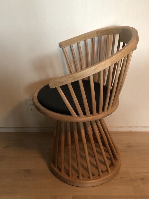 Tom Dixon Fan Dinning Chair Natural Oak