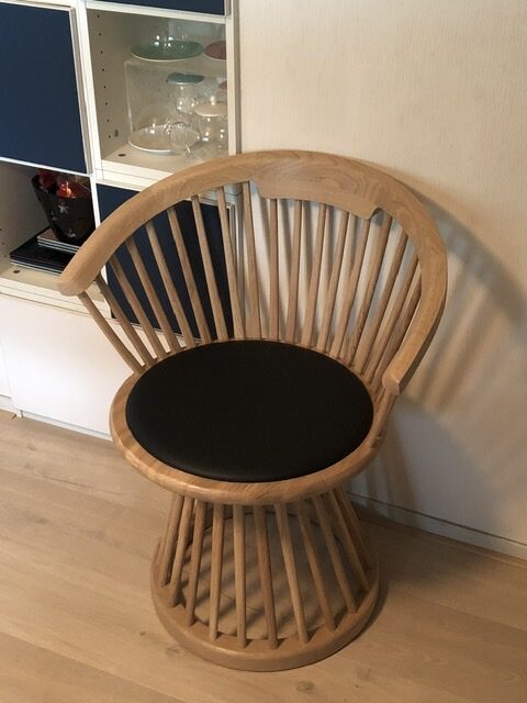 Tom Dixon Fan Dinning Chair Natural Oak