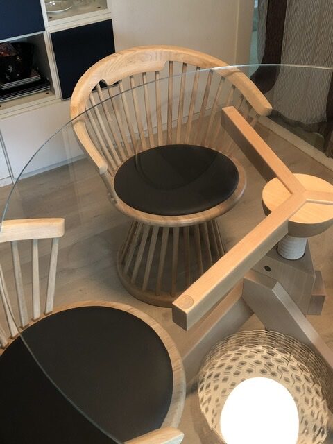 Tom Dixon Fan Dinning Chair Natural Oak