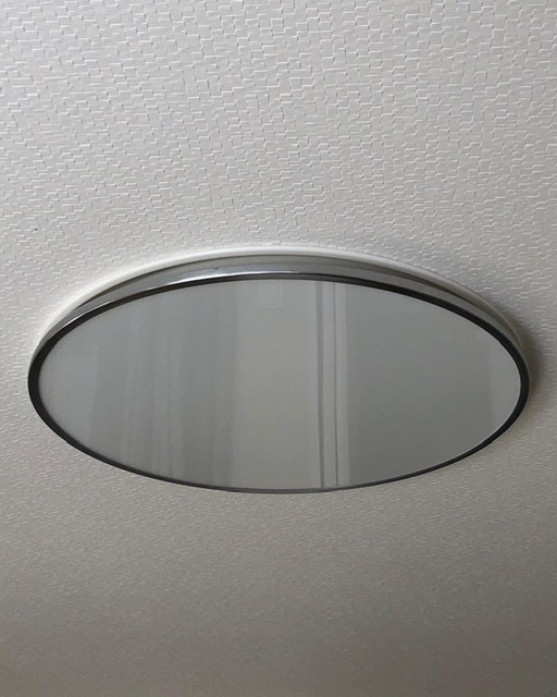 Louis Poulsen Munkegaard Recessed Ceiling Light Satin Chrome by Arne Jacobsen