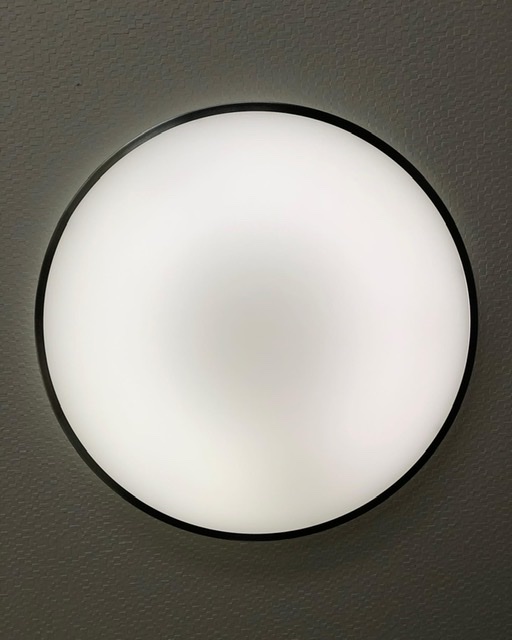 Louis Poulsen Munkegaard Recessed Ceiling Light Satin Chrome by Arne Jacobsen